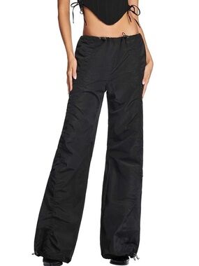 I.AM.GIA Hester Parachute Pants Black Size Small
